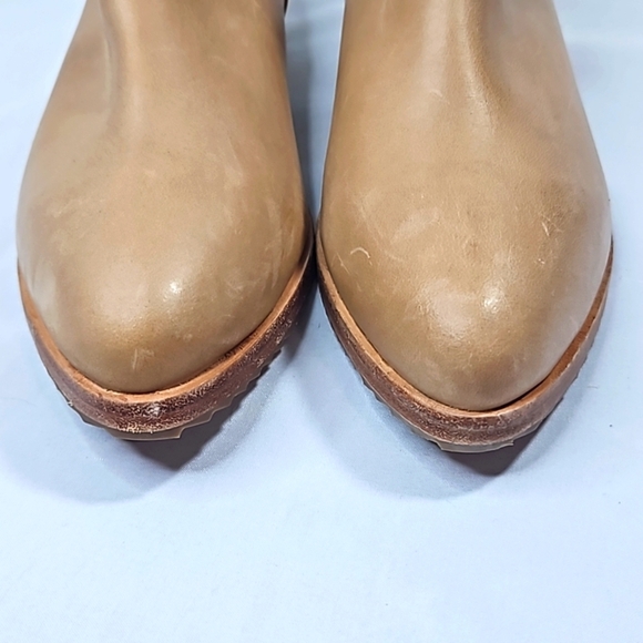 Nisolo Tan Leather Womens Ankle Boots Size 8 - Picture 4 of 8